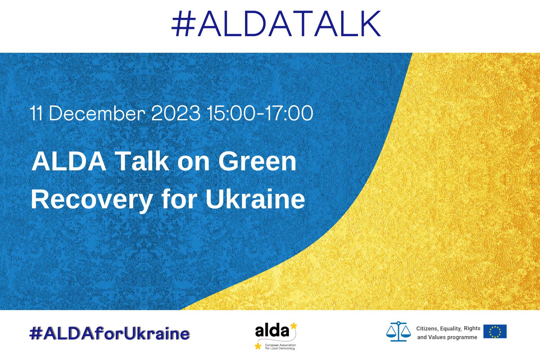 ALDA Talk on Green Recovery for Ukraine