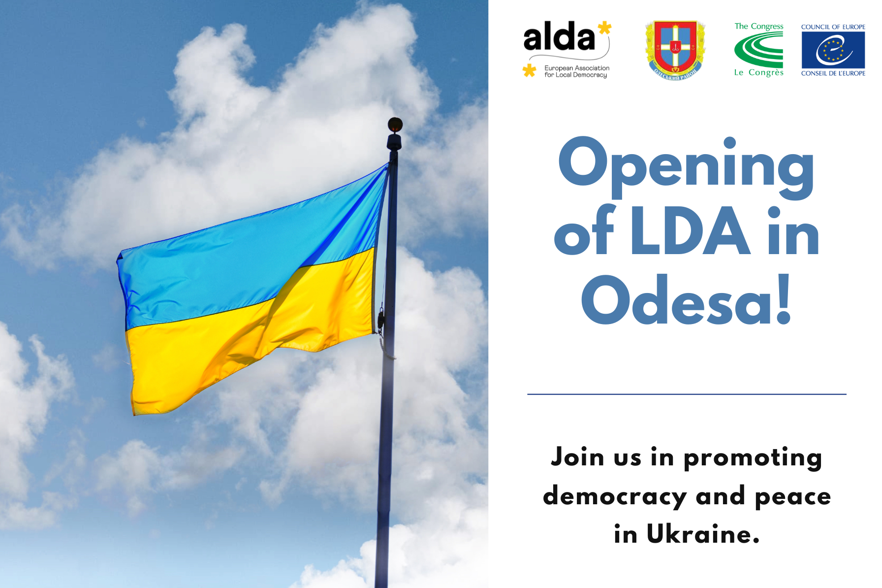 A New Beginning: Local Democracy Agency Odesa Opens its Doors