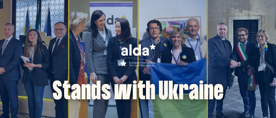 Two years of war in Ukraine: ALDA continues to stand with the country and its population. Today, more than ever.