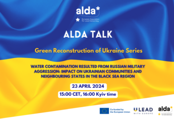 ALDA Talk on Green Reconstruction of Ukraine #4