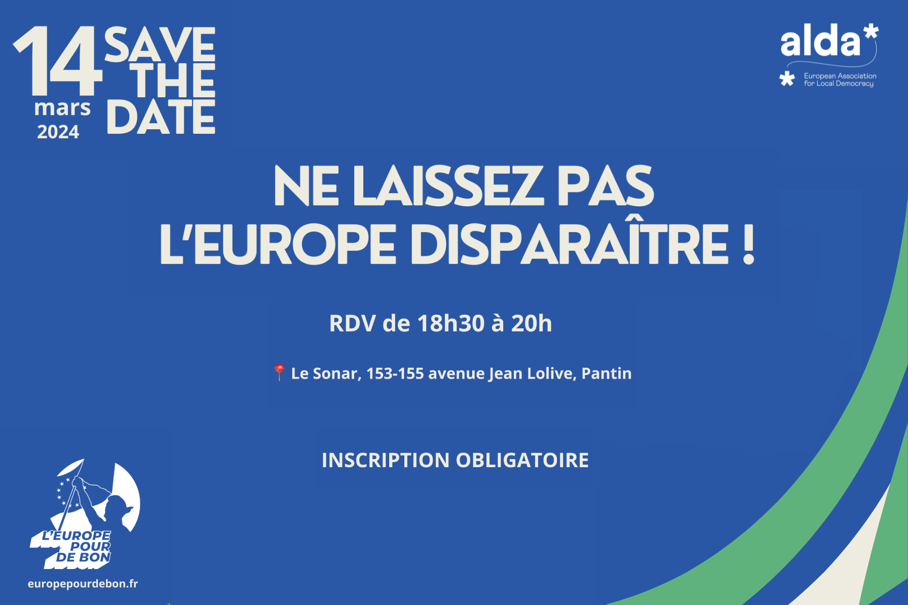 Lancement de la Campagne "Europe pour de Bon"