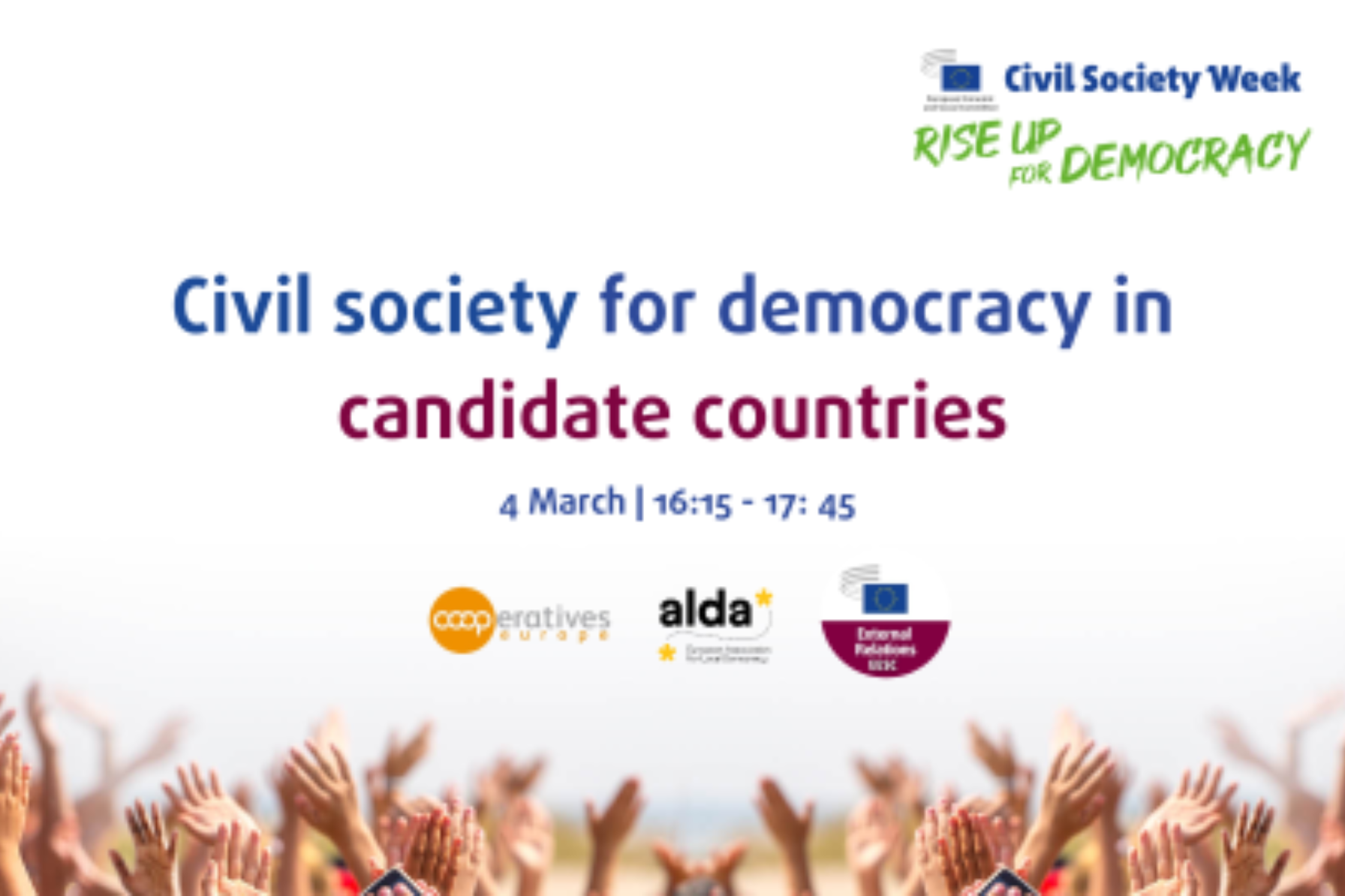 Civil Society Week: Civil Society for democracy in candidate countries