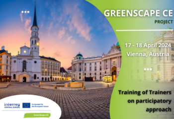 GreenScape Training of Trainers on participatory approach