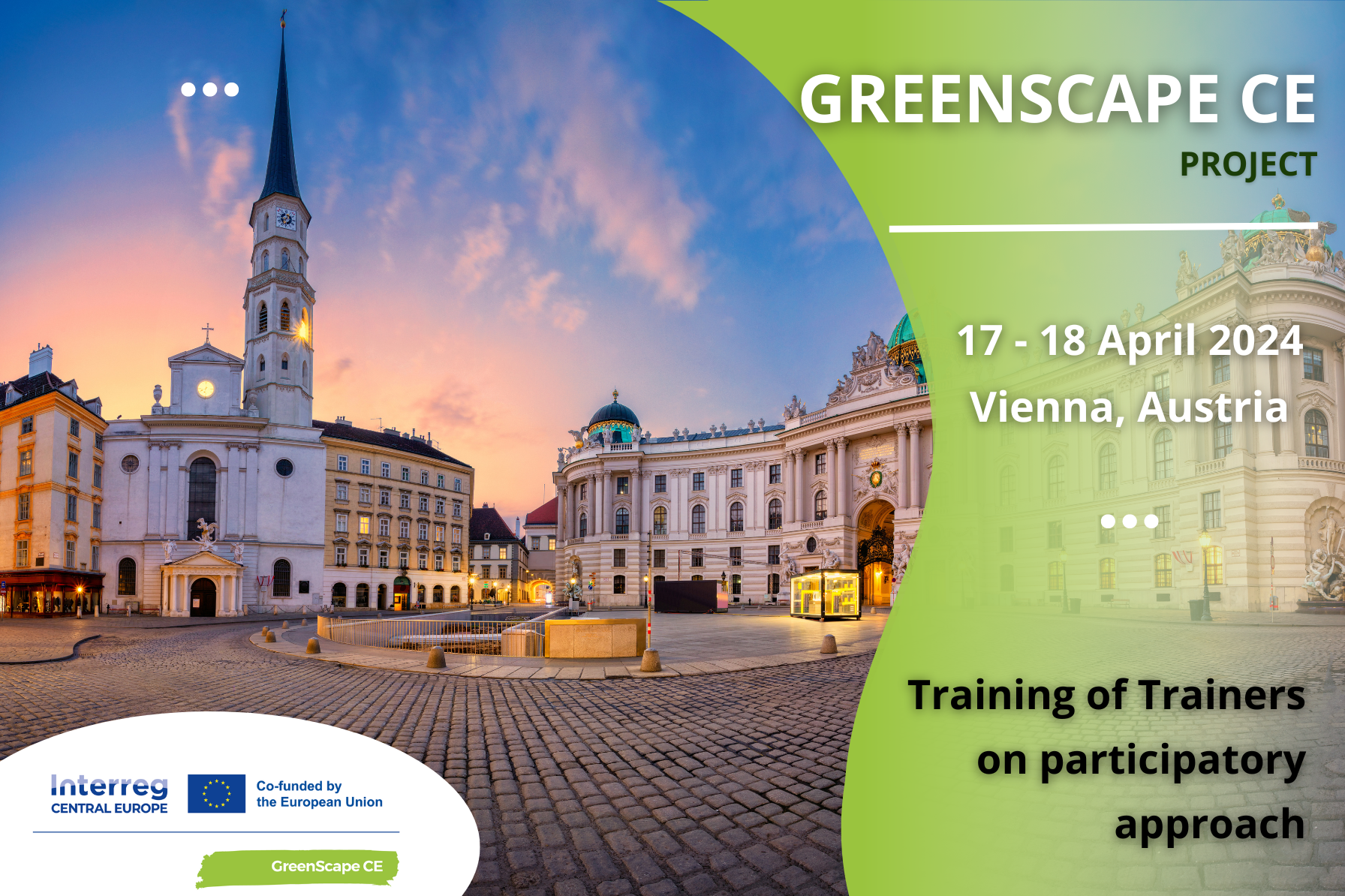 GreenScape Training of Trainers on participatory approach