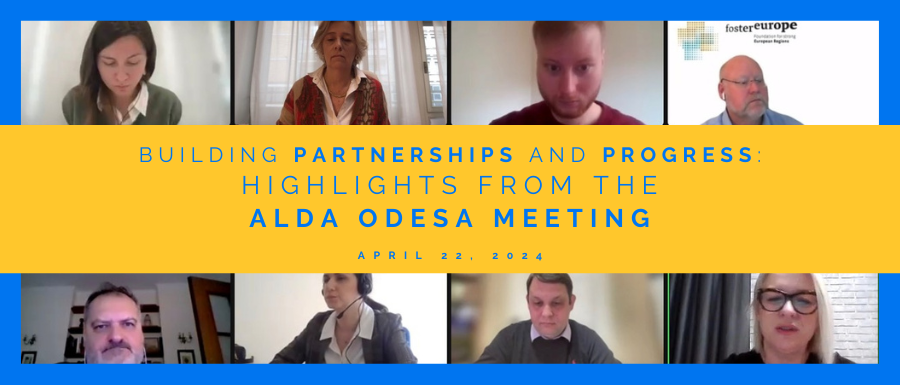 Building partnerships and progress: highlights from the ALDA Odesa meeting