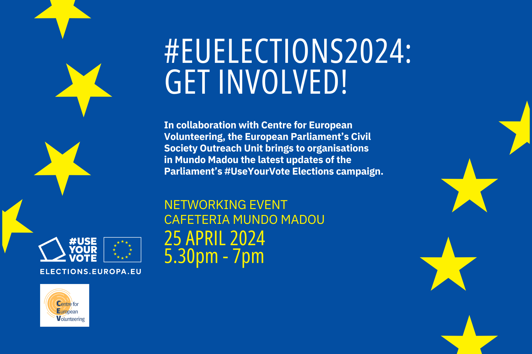 Eu elections 2024: Get Involved!