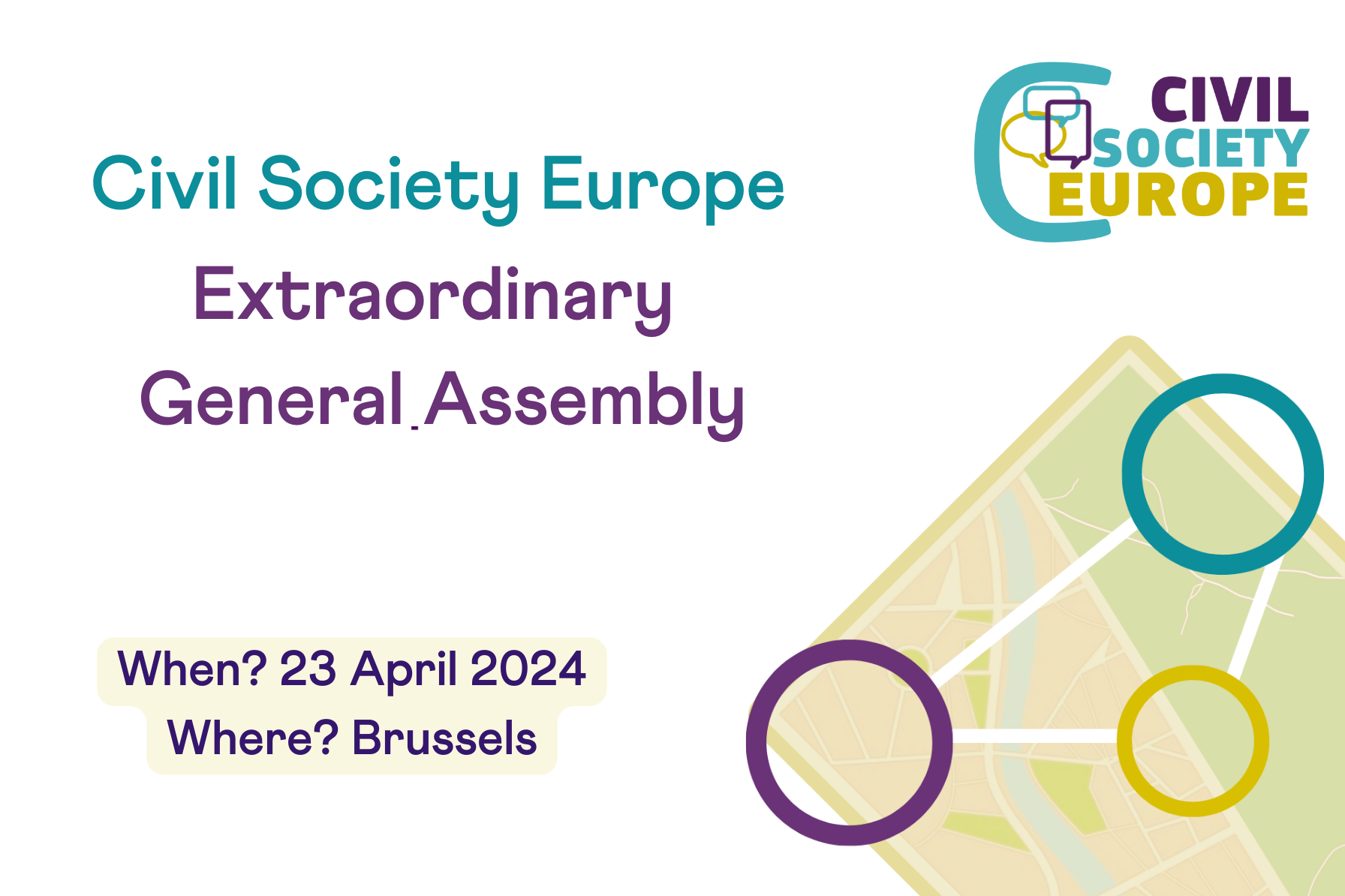 Civil Society Europe Extraordinary General Assembly