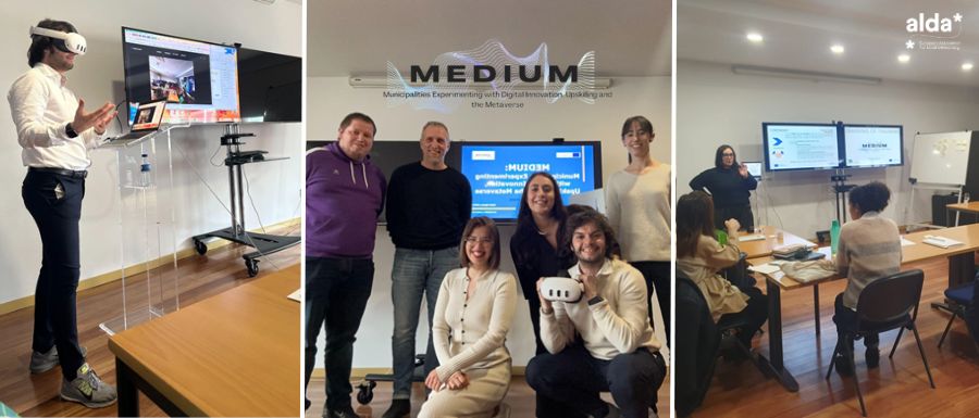 Unlocking the potential of immersive technologies and participatory democracy: the MEDIUM Training of Trainers in Lousada 