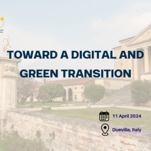 Toward a digital and green transition