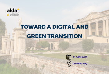 Toward a digital and green transition