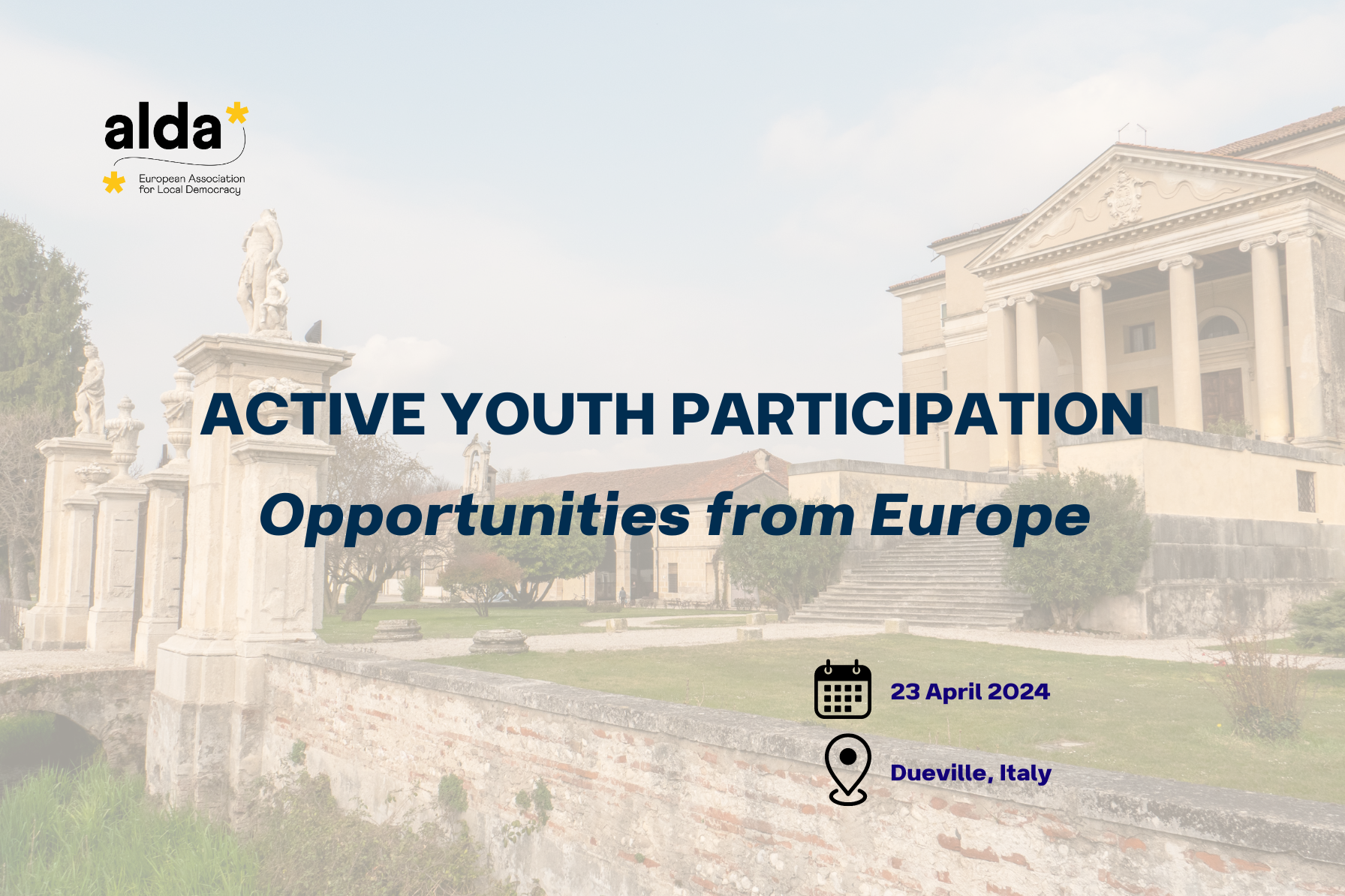 Active youth participation - opportunities from Europe