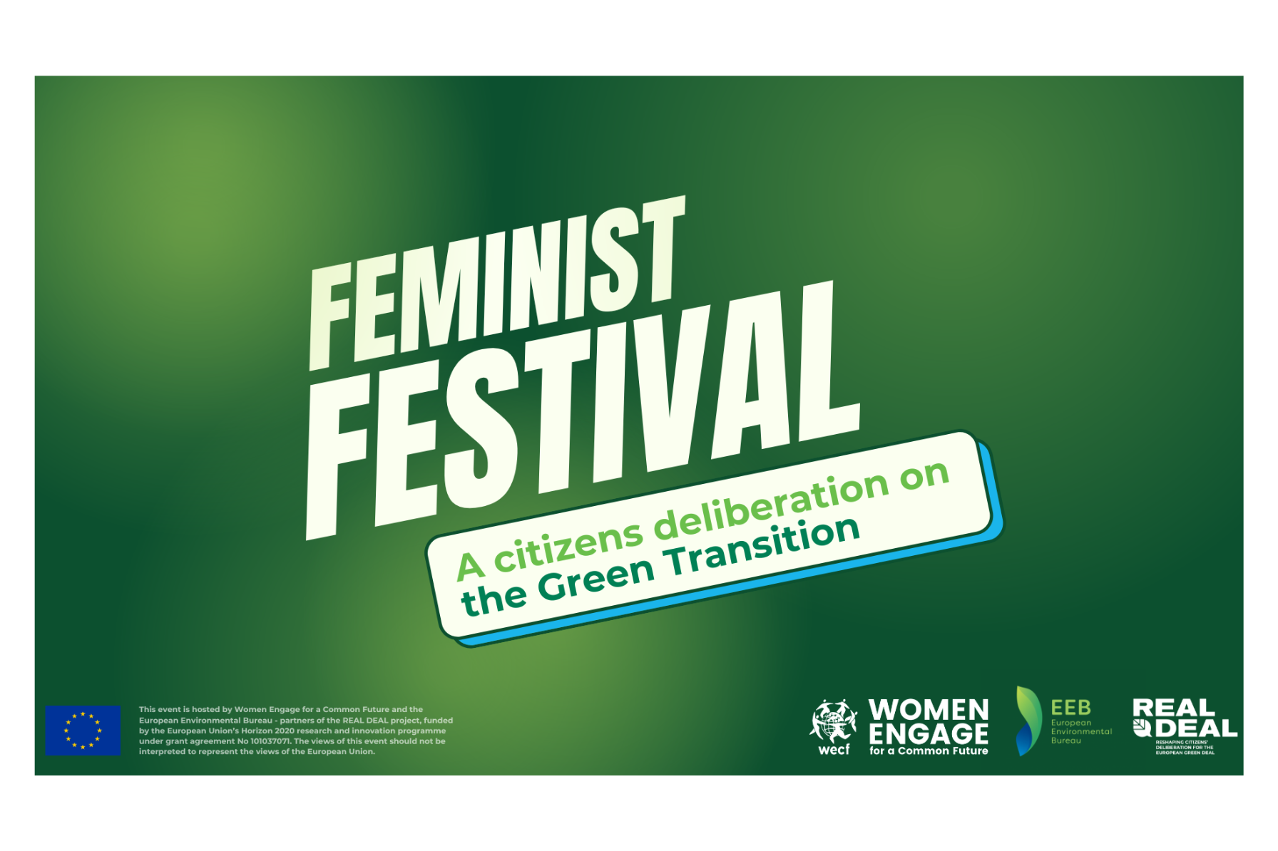 Feminist Festival: A Citizens deliberation on the Green Transition