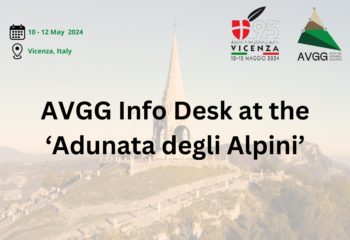 AVGG Project Info Desk will be present during the National Assembly of the Alpini to be held in Vicenza, an information desk will be set up at the Santa Corona Museum during which citizens can learn more about the AVGG Project. 