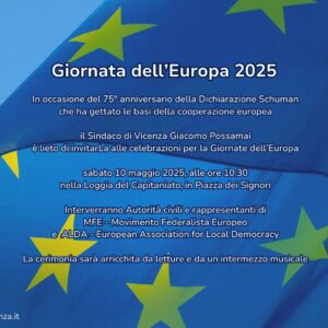 Europe Day Celebration in Vicenza