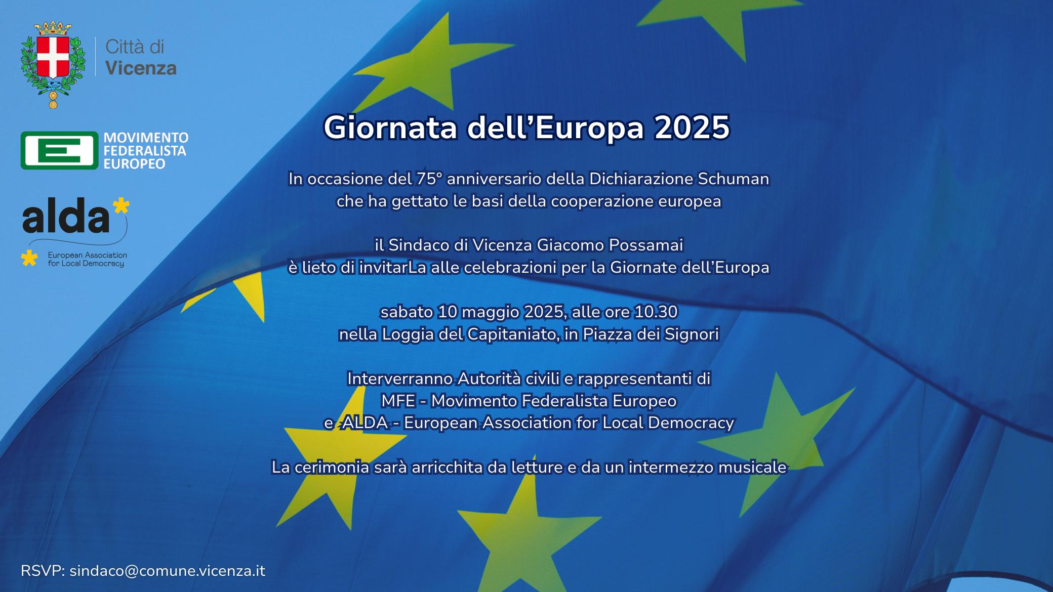 Europe Day Celebration in Vicenza
