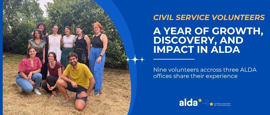 A Year of Growth, Discovery, and Impact: Civil Service Volunteers Reflect on Their Experience at ALDA