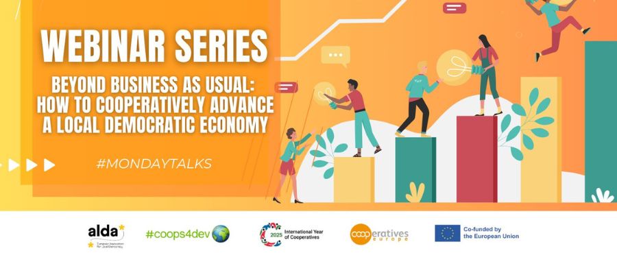 #MondayTalks Webinar Series: Cooperatively advancing a local democratic economy