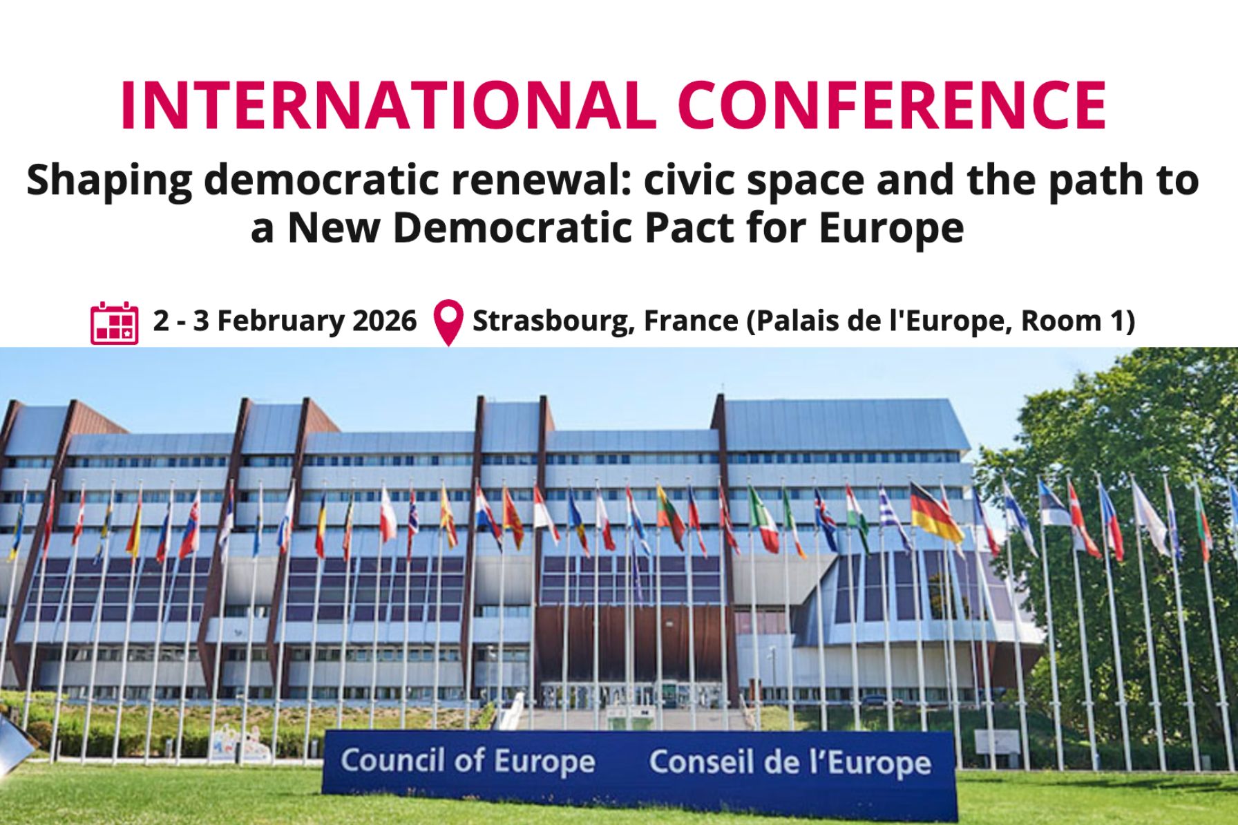 New Democratic Pact for Europe