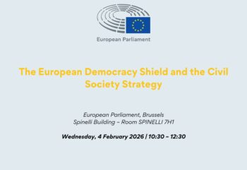 The European Democracy Shield and the Civil Society Strategy