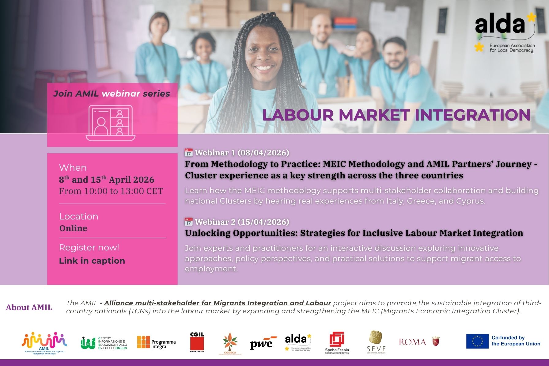 AMIL webinar migrant employment inclusion