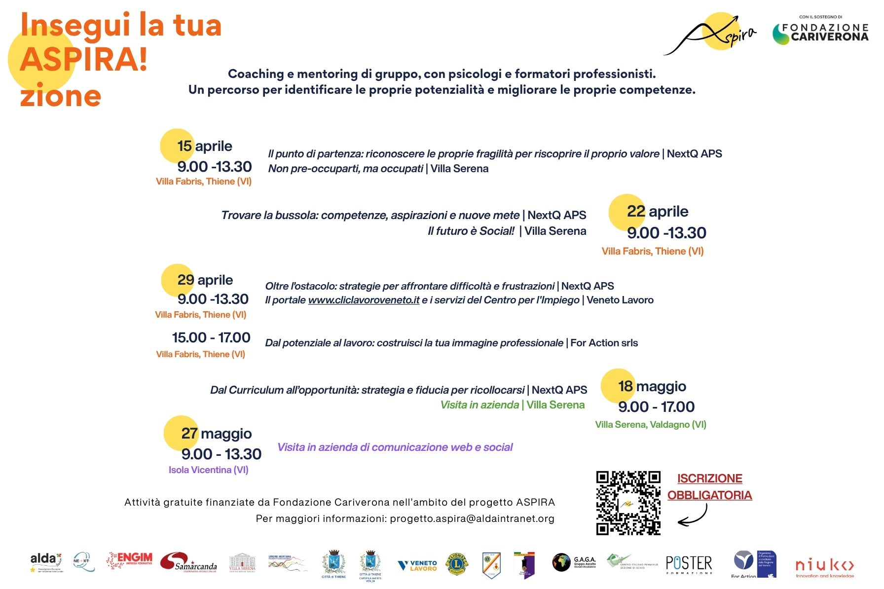 ASPIRA digital skills workshop Isola Vicentina