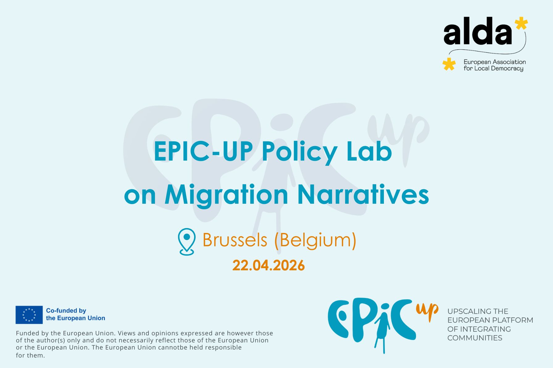 EPIC-UP policy lab migration narratives
