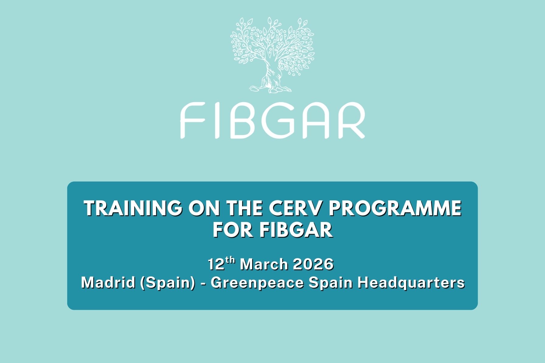 CERV programme training FIBGAR