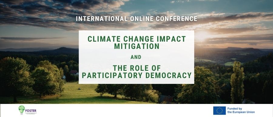 Join the FOSTER International Conference on Climate Change, Local Governance & Participatory Democracy