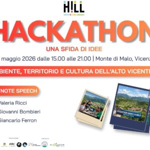HILL hackathon Alto Vicentino youth