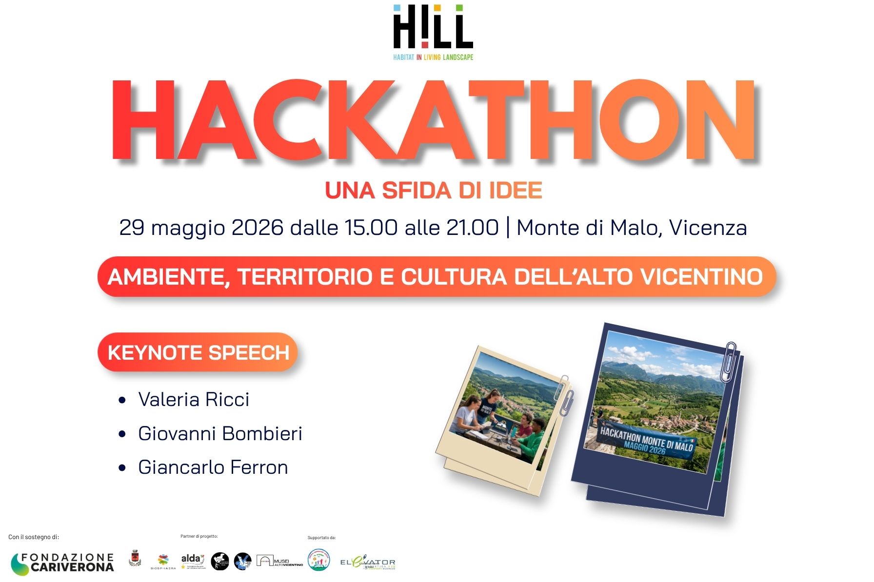 HILL hackathon Alto Vicentino youth