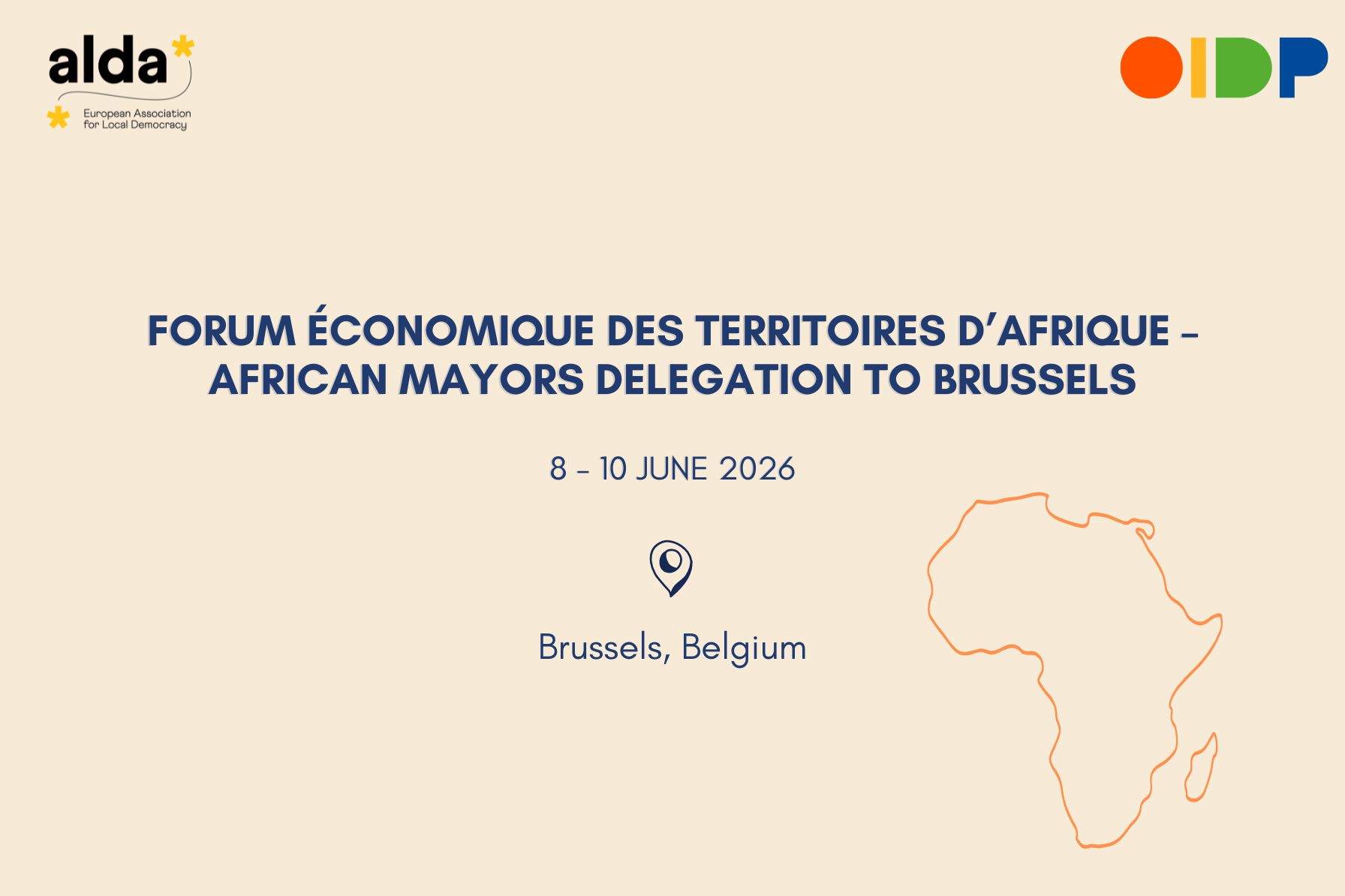African Mayors Delegation Brussels